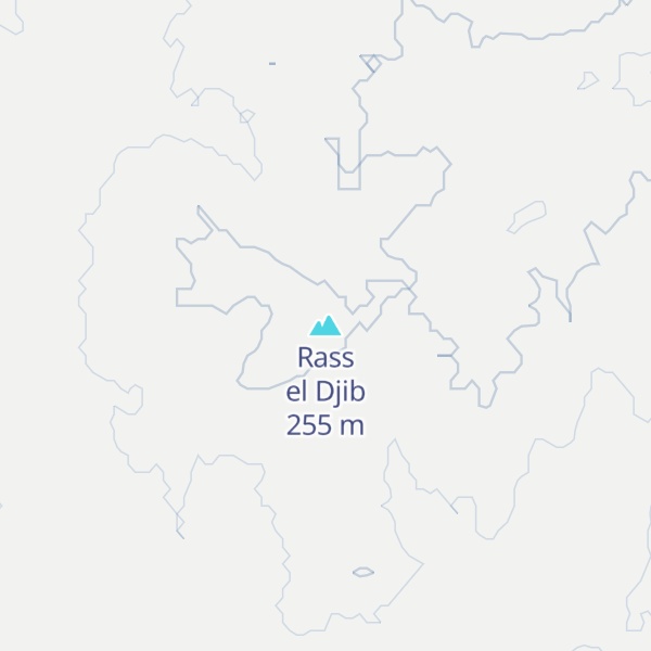 Map of Rass el Djib