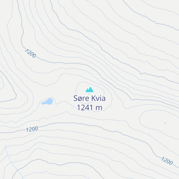 Map of Søre Kvia