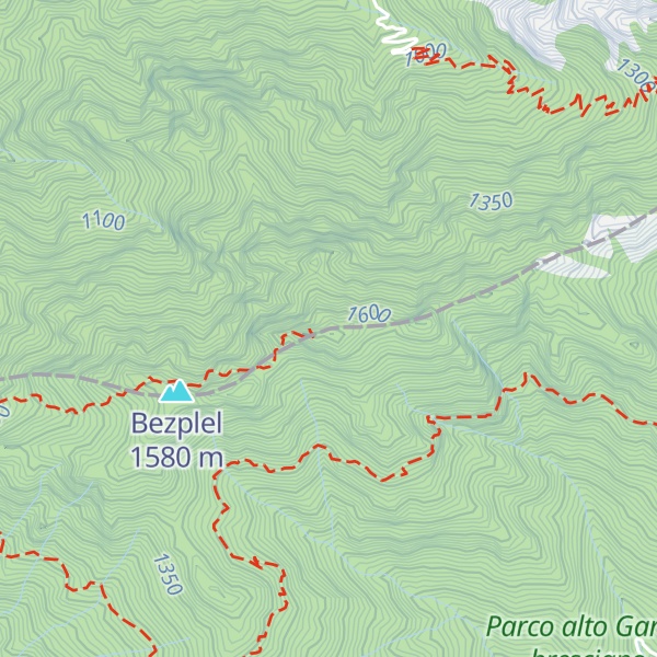 Map of Monte Cingla