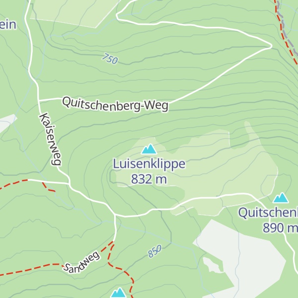 Map of Luisenklippe