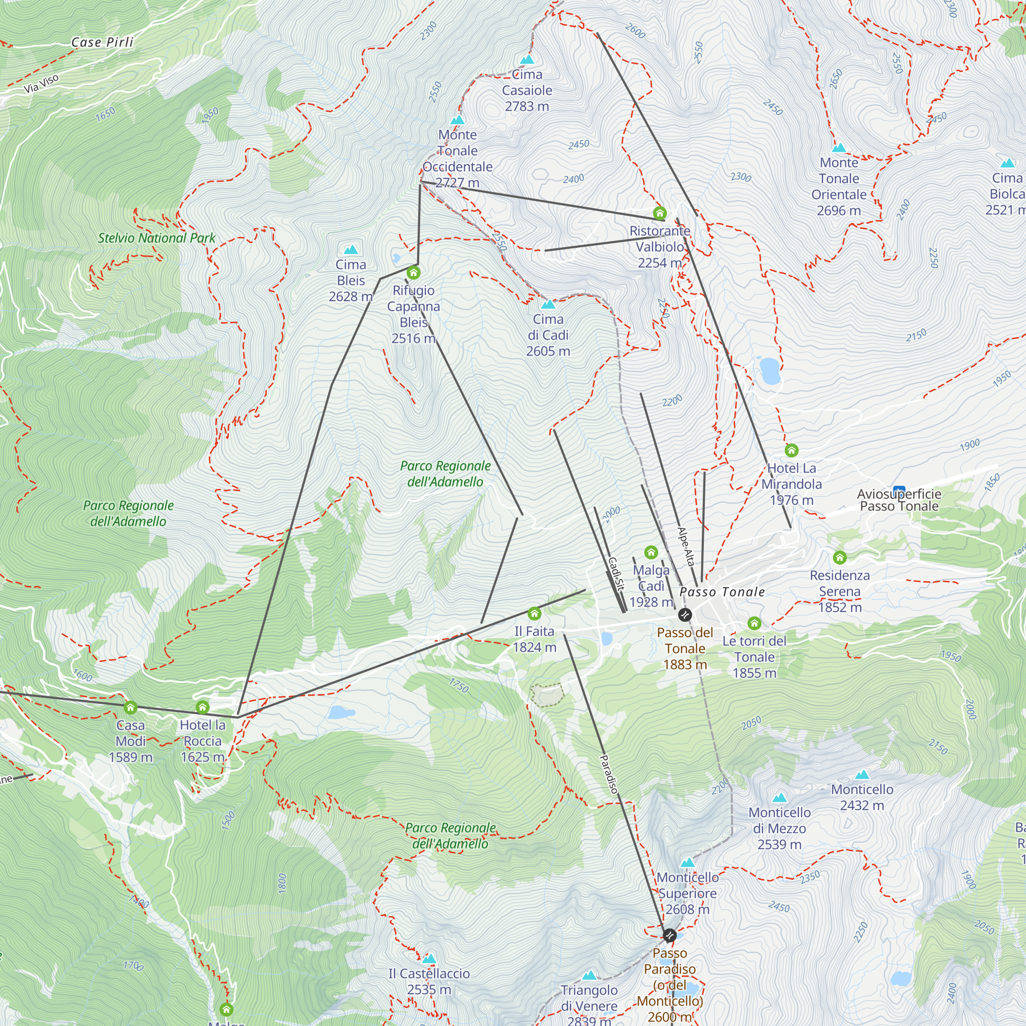 Bar Ristorante Nigritella map