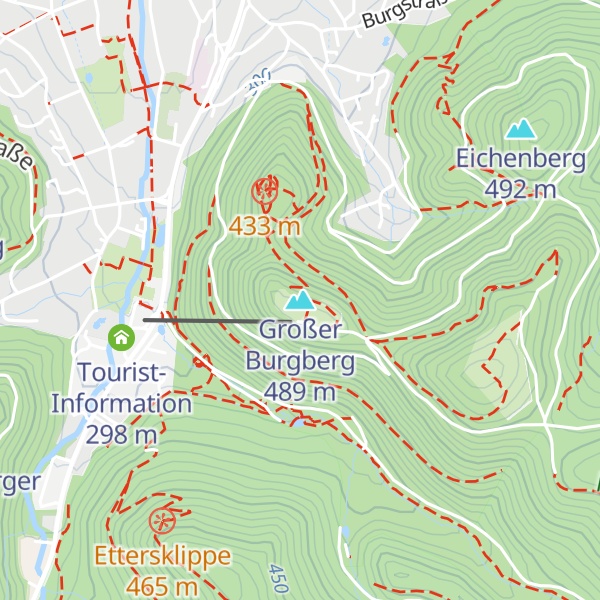 Map of Großer Burgberg