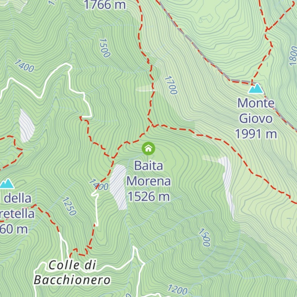 Map of Baita Morena