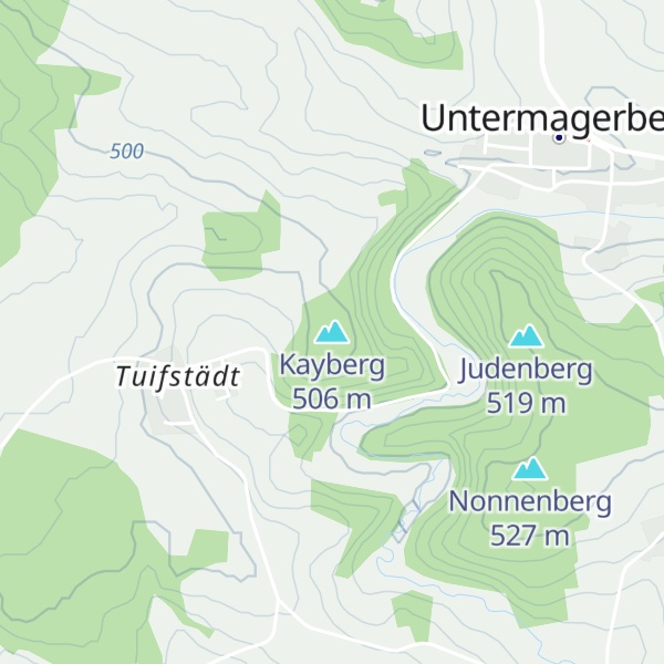 Map of Kayberg