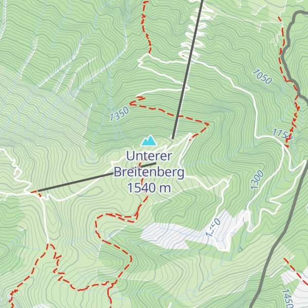 Map of Hochalphütte