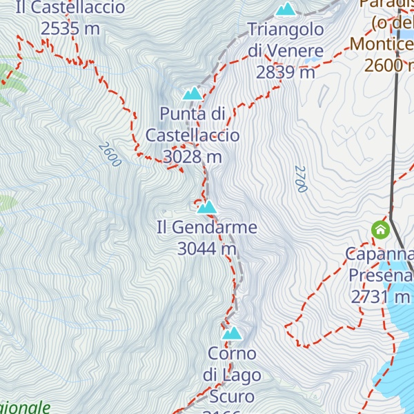 Map of Il Gendarme