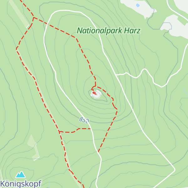 Map of Achtermannshöhe