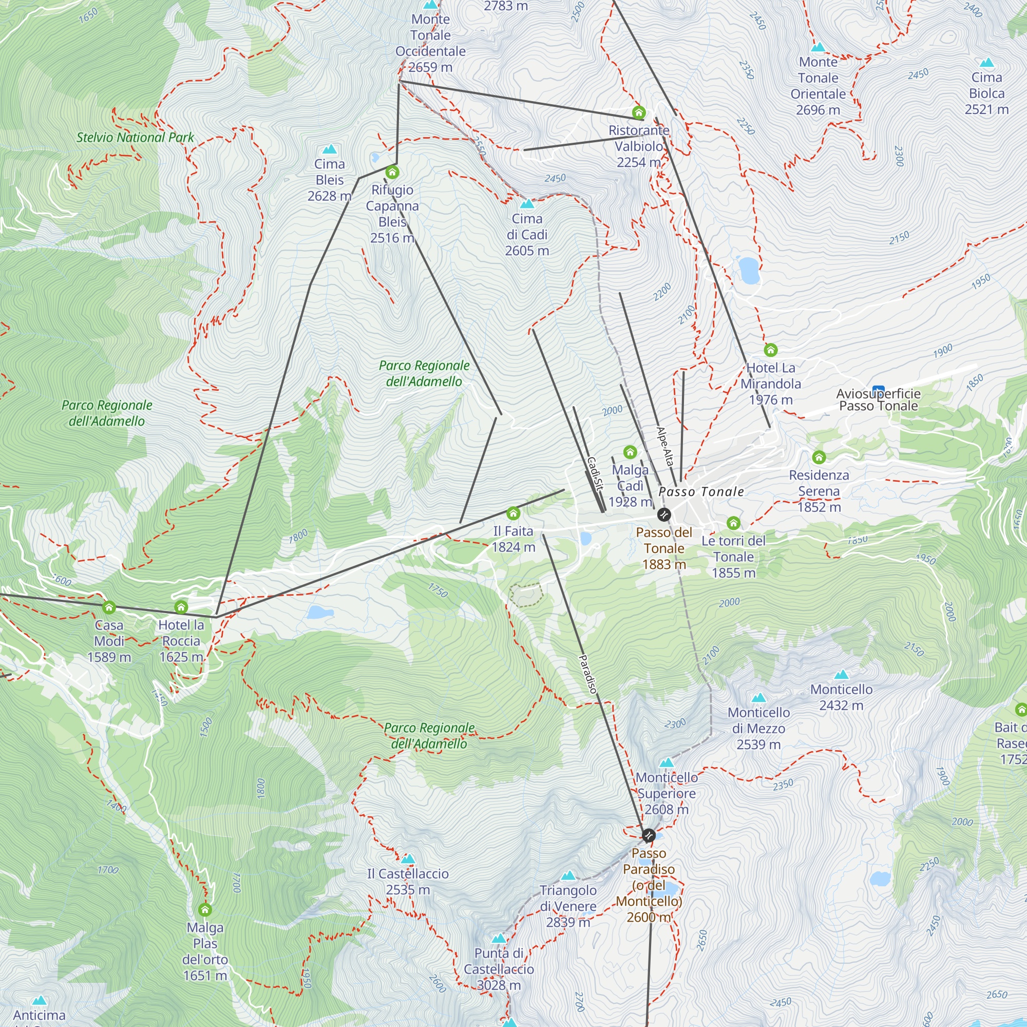 Il Faita map