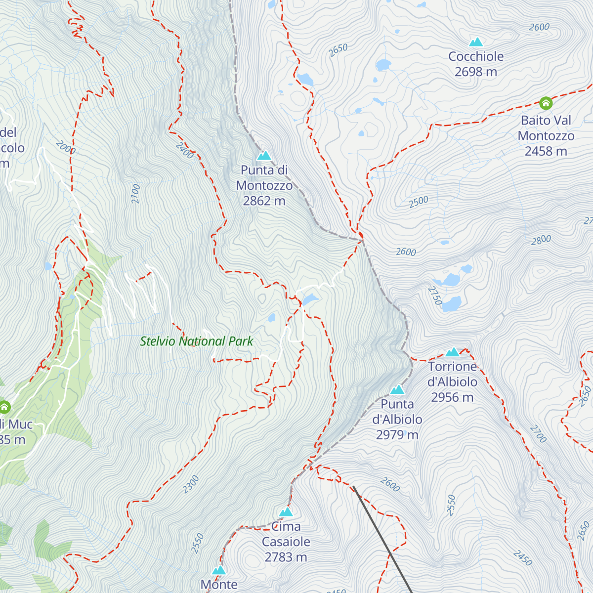 Rifugio Angelino Bozzi map