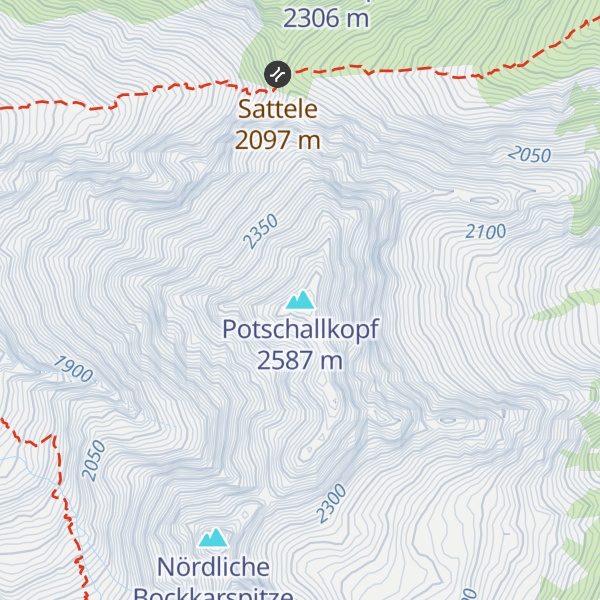 Map of Potschallkopf