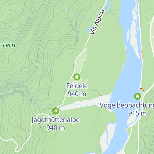 Map of Feldele
