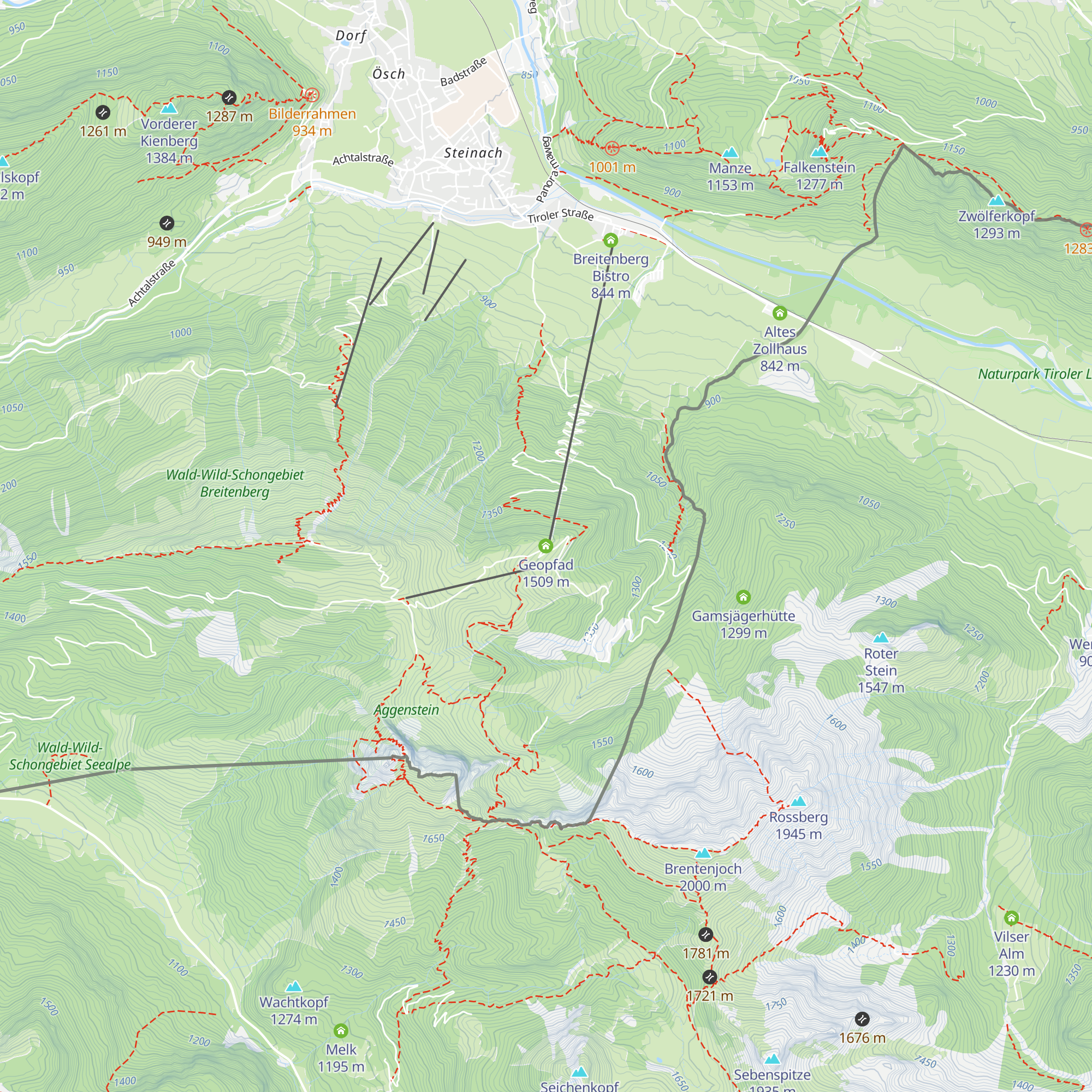 Geopfad map