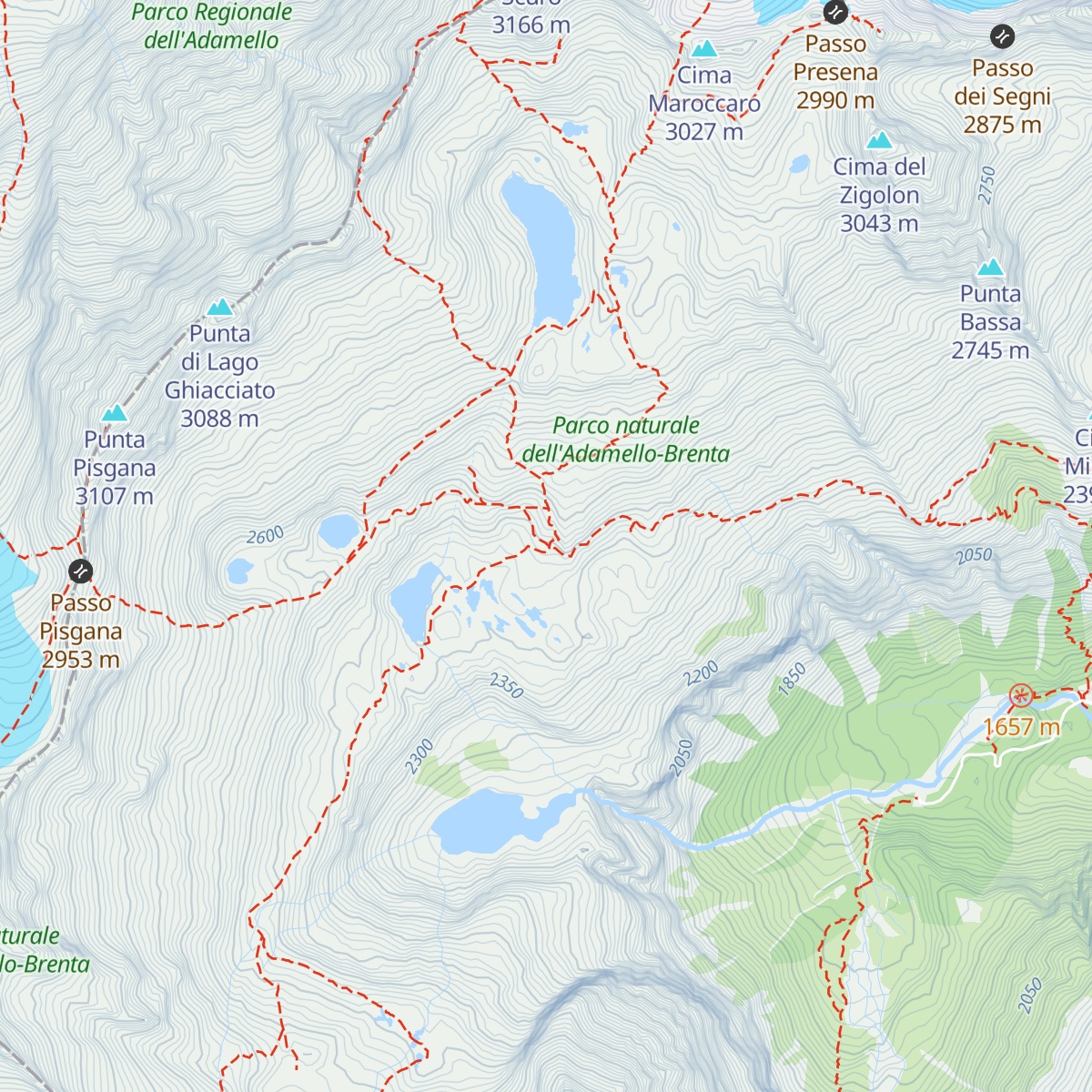 Rifugio Mandrone map