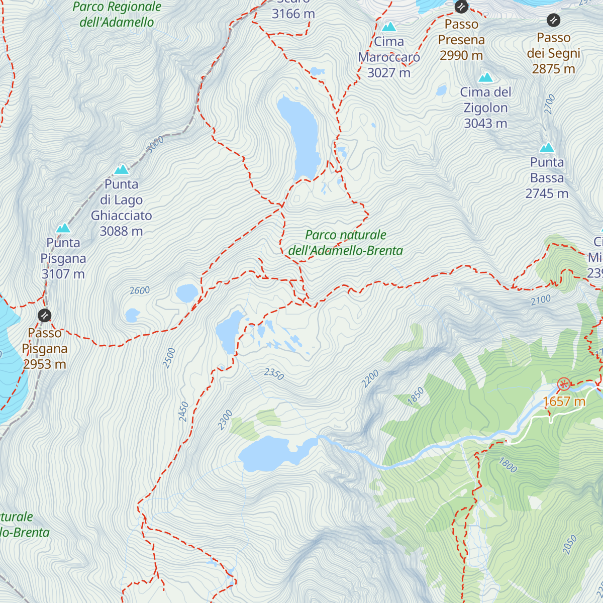 Rifugio Mandrone map