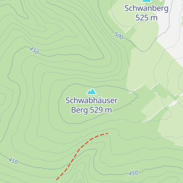 Map of Schwabhäuser Berg