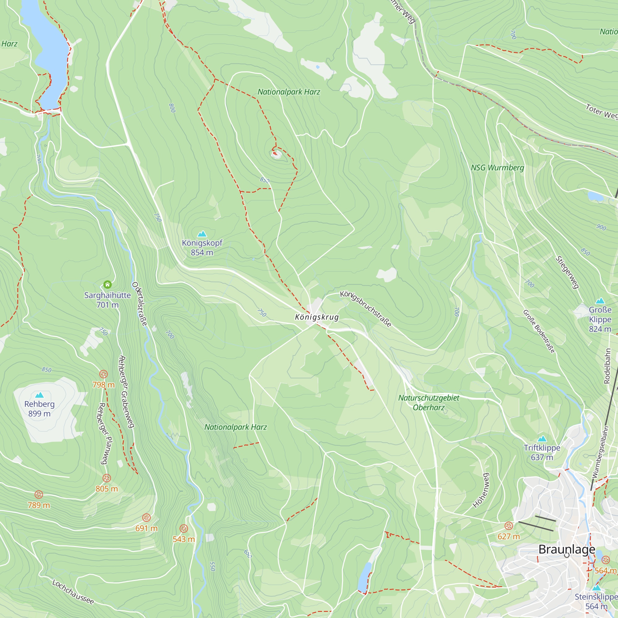 Stephan-Luther-Hütte map