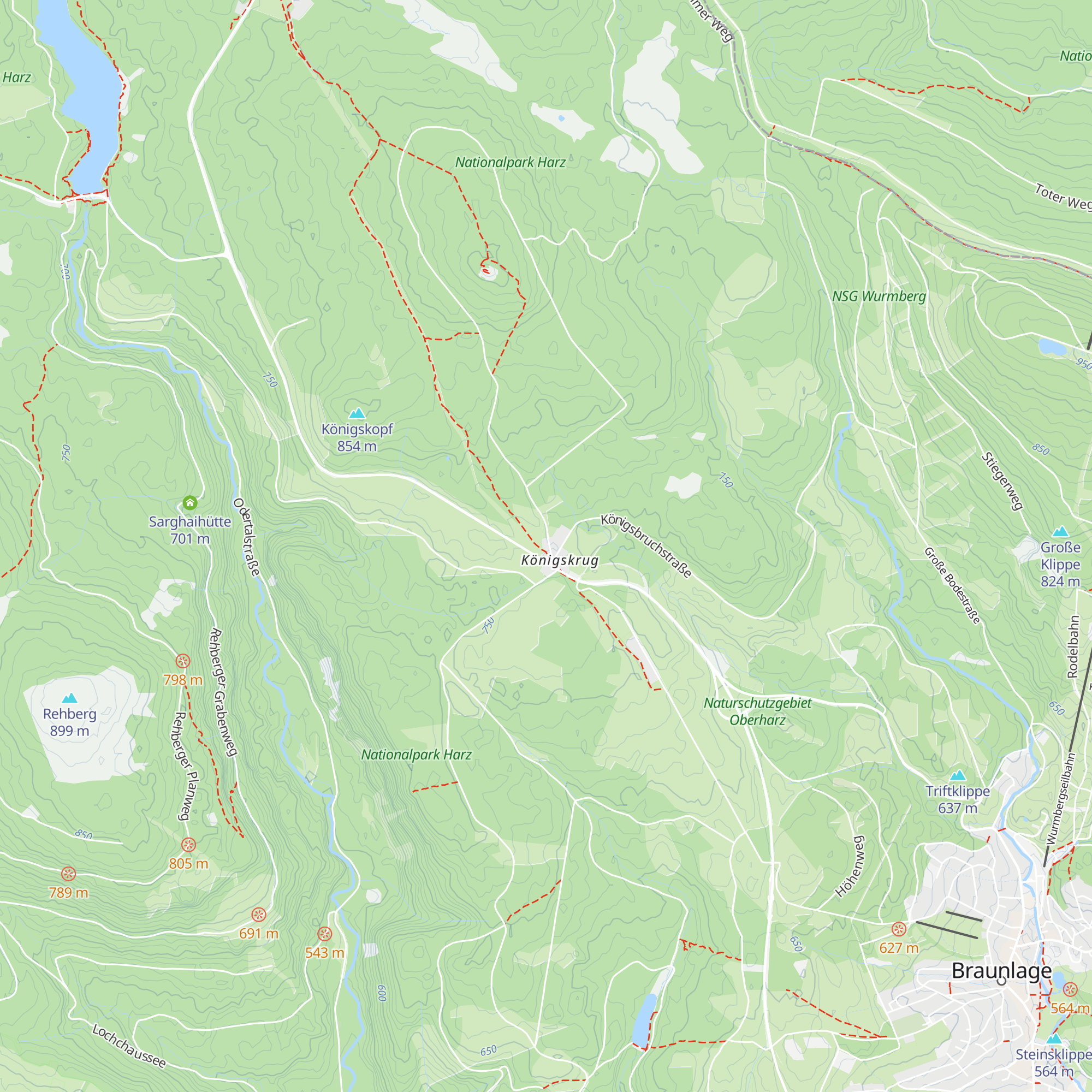 Stephan-Luther-Hütte map