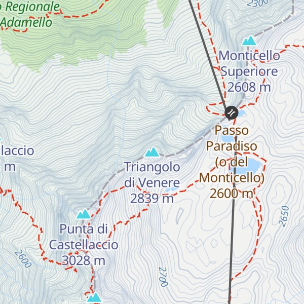 Map of Triangolo di Venere