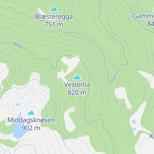 Map of Vesterlia