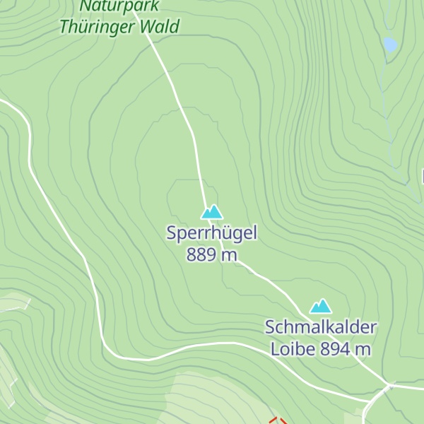 Map of Sperrhügel