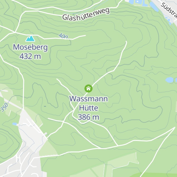 Map of Wassmann Hütte