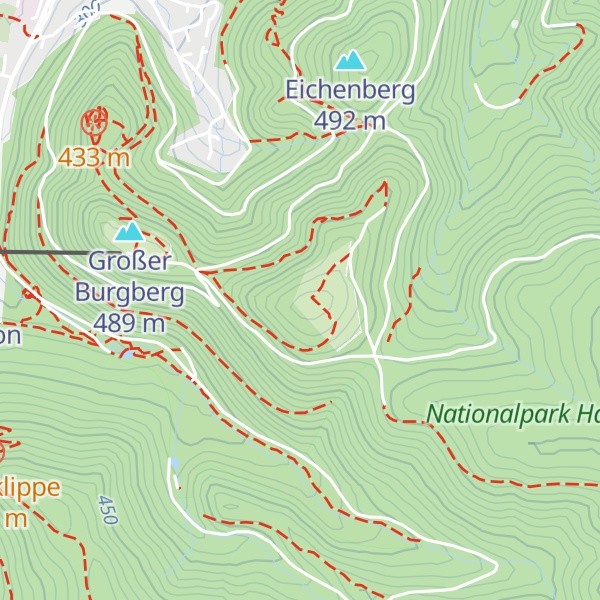 Map of Sachsenberg