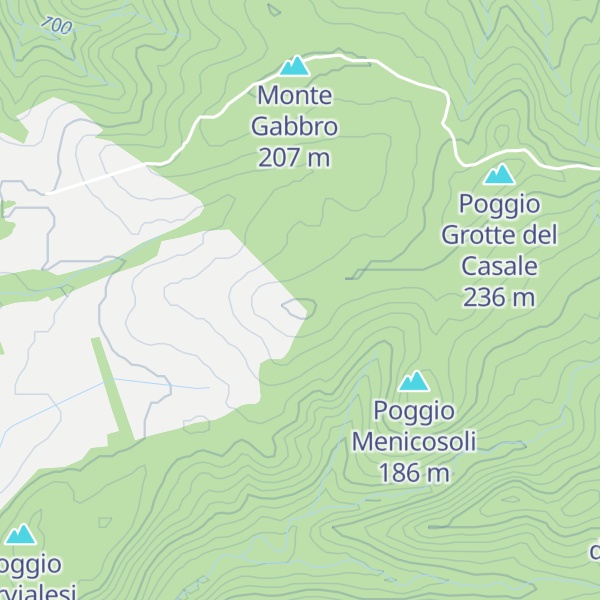 Map of Poggio di Santone