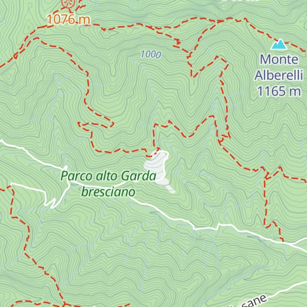 Map of Malga Campiglio di Fondo
