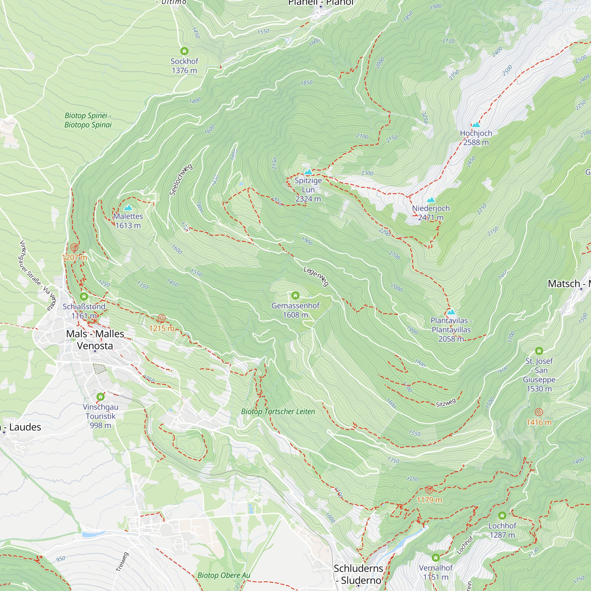 Gemassenhof map