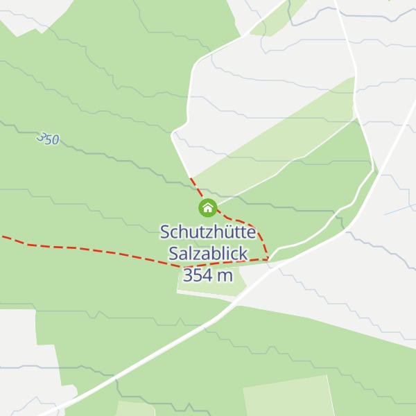 Map of Schutzhütte Salzablick