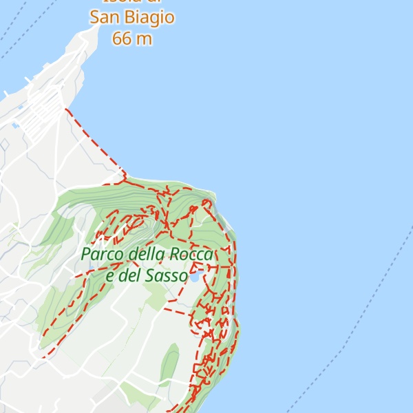 Map of Sasso