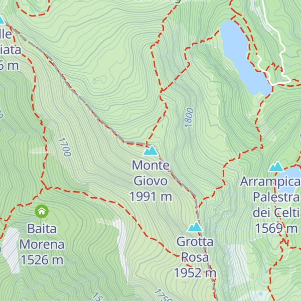 Map of Monte Giovo