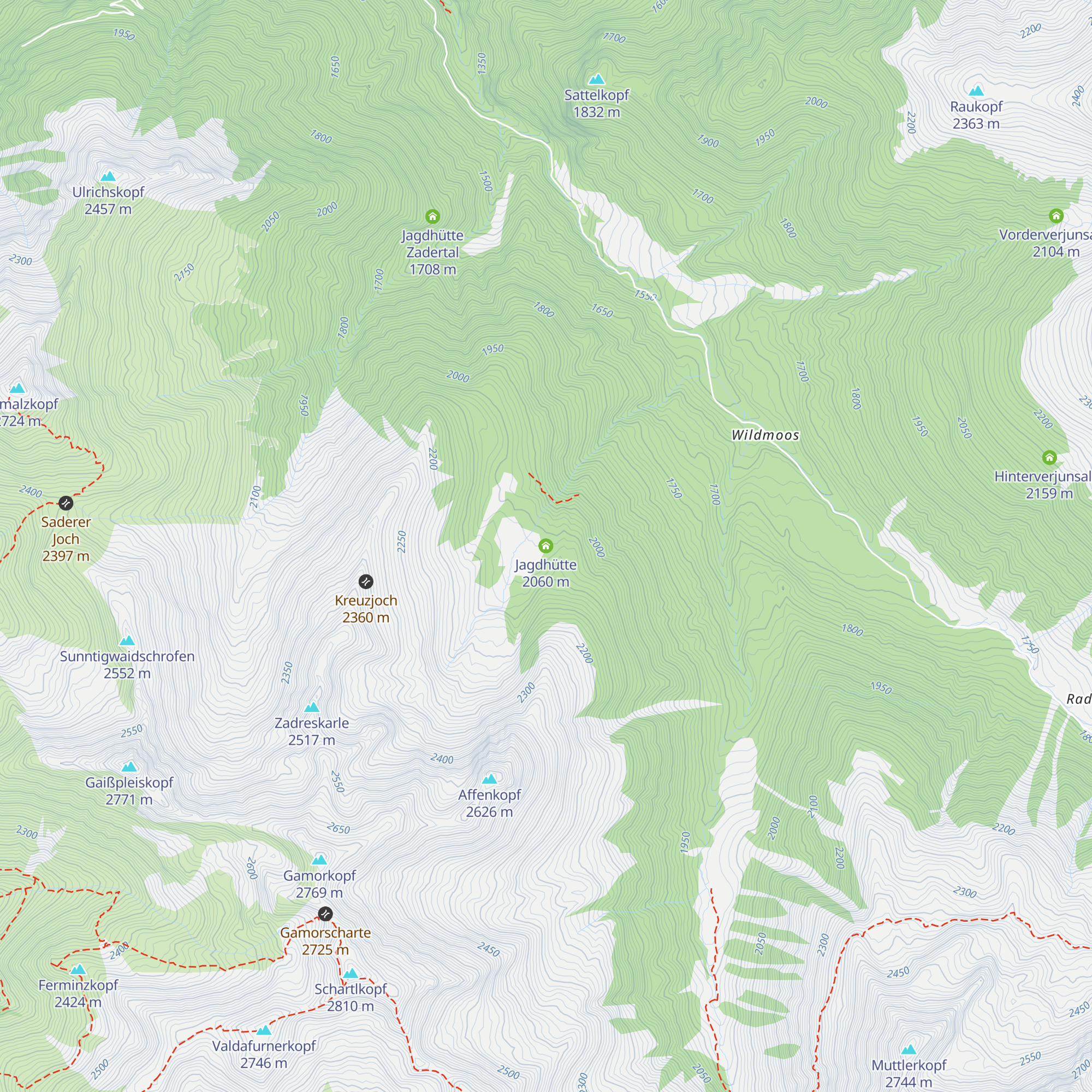 Jagdhütte map