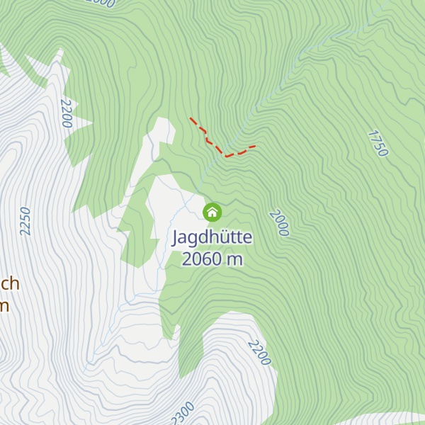 Map of Jagdhütte