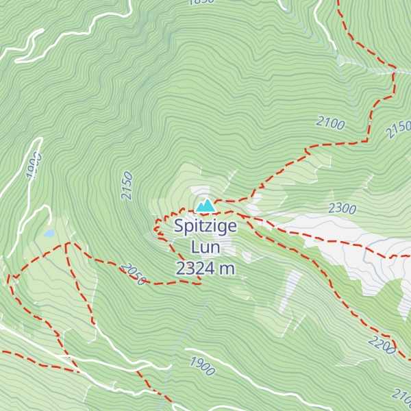 Map of Spitzige Lun
