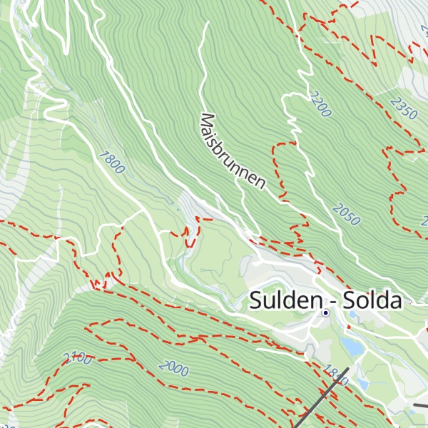 Map of Chalet Eberhöfer