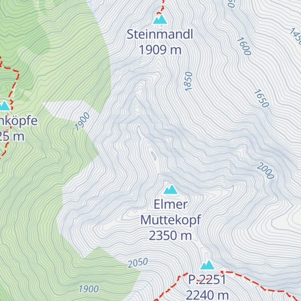 Map of Mittagsspitze