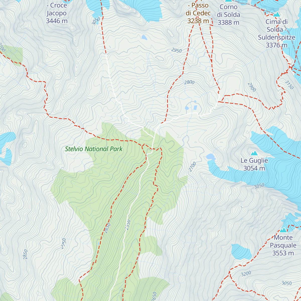 Rifugio Pizzini-Frattola map