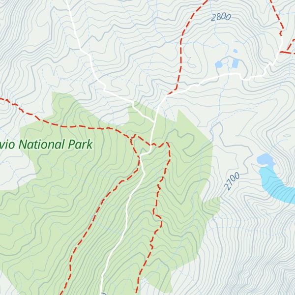 Map of Rifugio Pizzini-Frattola