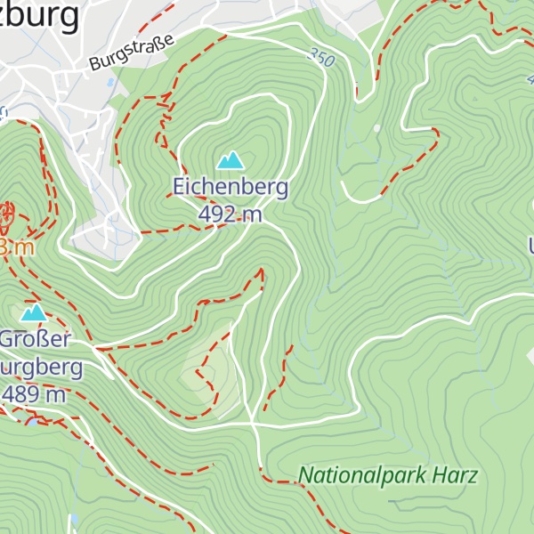 Map of Sachsenstein