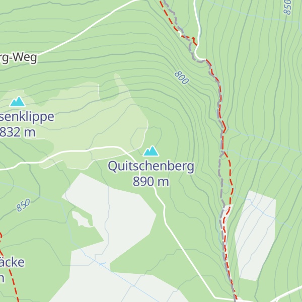 Map of Quitschenberg
