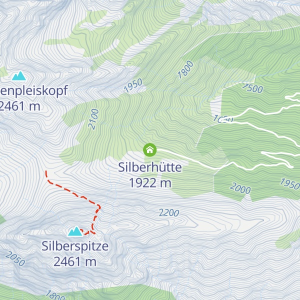 Map of Silberhütte