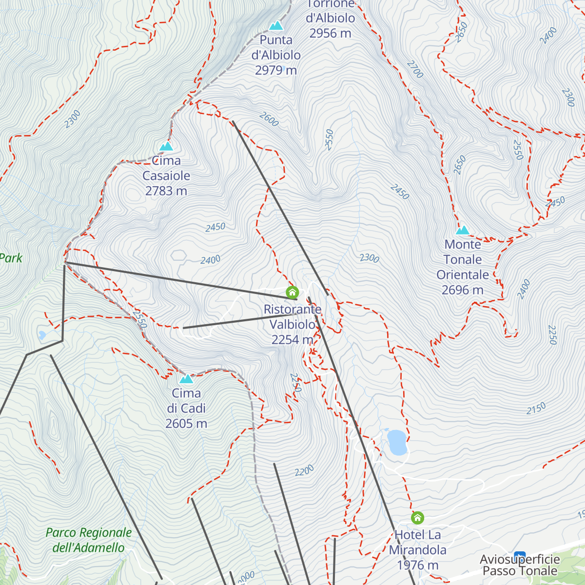 Ristorante Valbiolo map