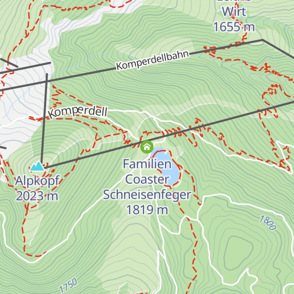 Map of Familien Coaster Schneisenfeger