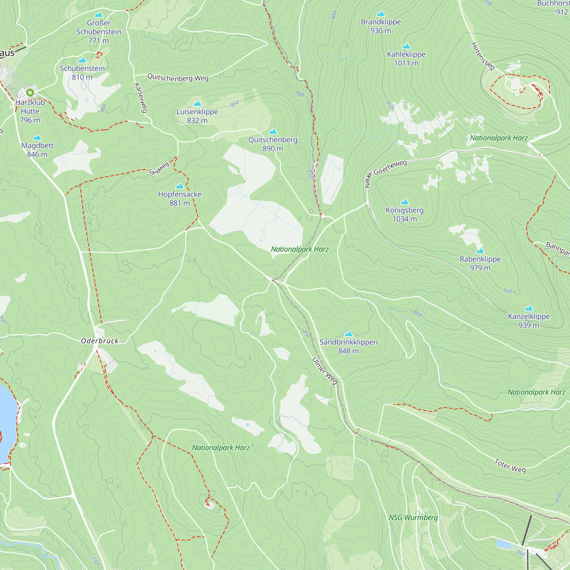 Schutzhütte Dreieckiger Pfahl map