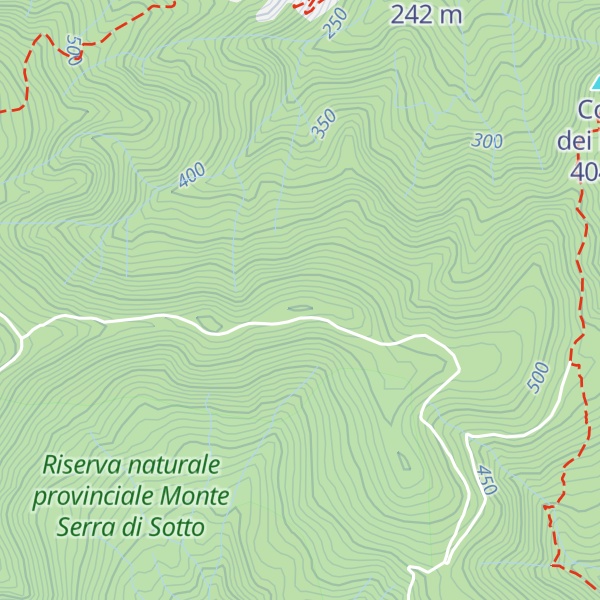 Map of Monte Gentivola