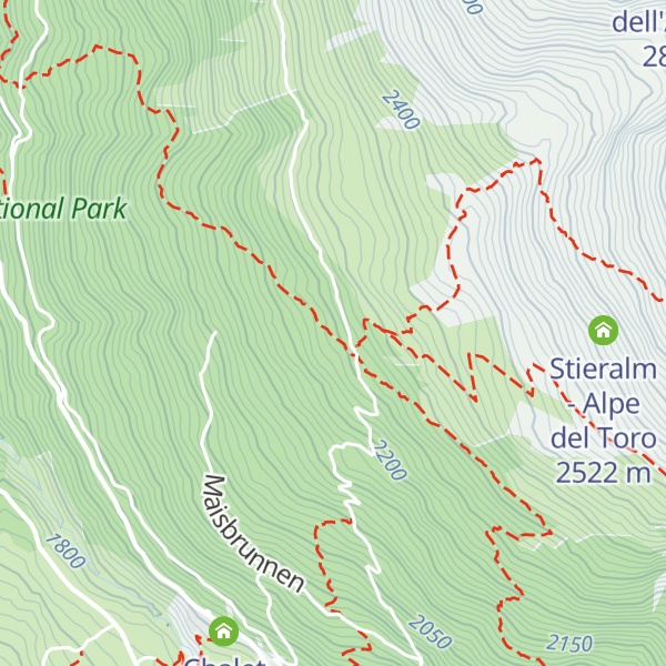 Map of Scheanegg
