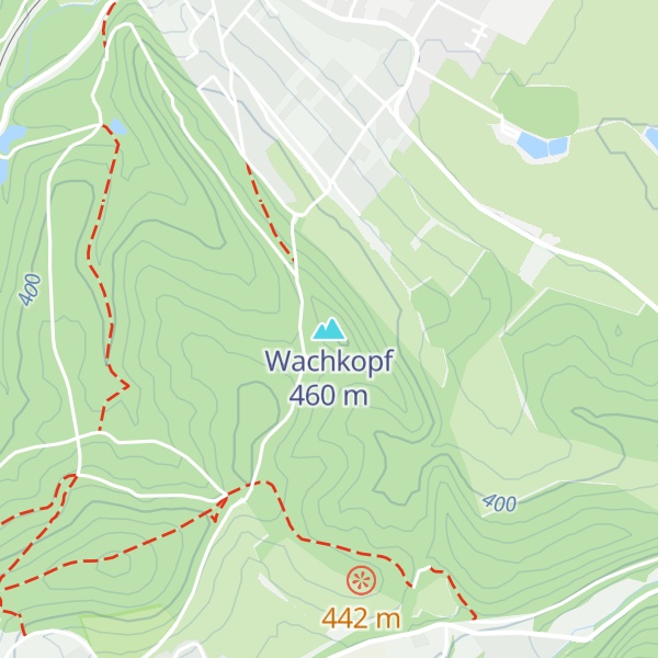 Map of Wachkopf