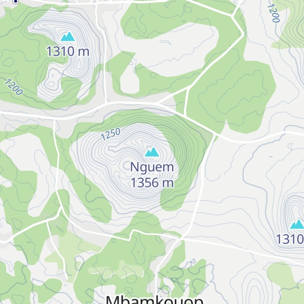 Map of Nguem