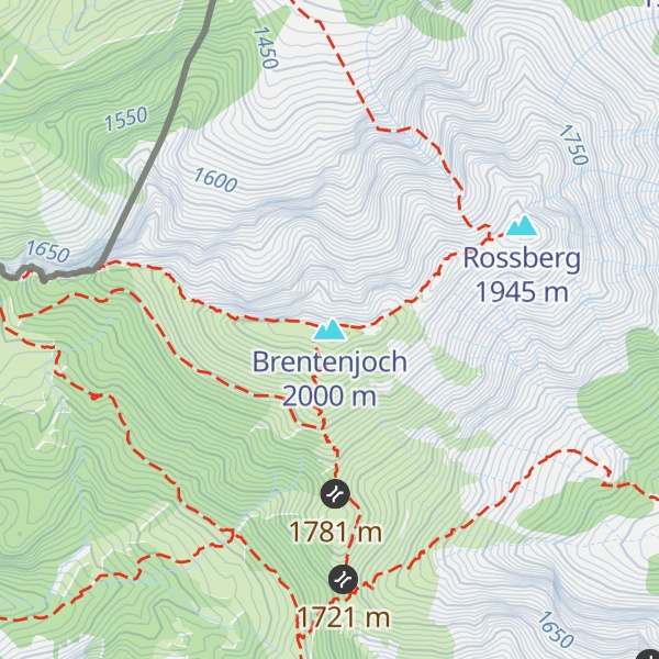 Map of Brentenjoch